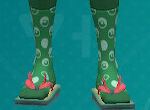 みずたまハイソックス（グリーン）画像