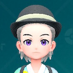 むぎわら帽（ブラック）画像