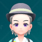 むぎわら帽（グレー）画像