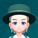 カンカン帽（グリーン）画像