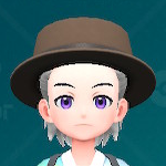 カンカン帽（ブラウン）画像