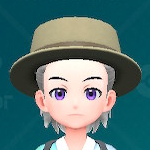 カンカン帽（ベージュ）画像