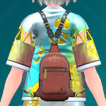 クラシックレザーリュック（レッド）画像