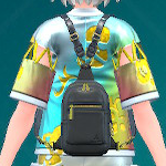 クラシックレザーリュック（ブラック）画像