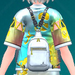 クラシックレザーリュック（ホワイト）画像