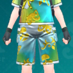 トレーナーグローブ（グリーン）画像