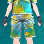 トレーナーグローブ（ブルー）画像