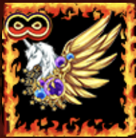 一角獣の羽飾り画像