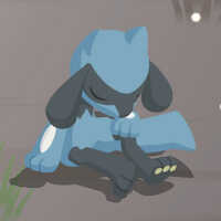 リオルの星3寝顔画像