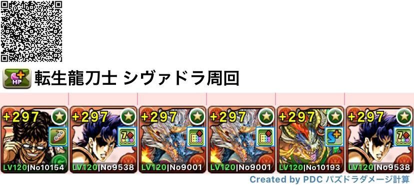 シヴァドラ周回編成