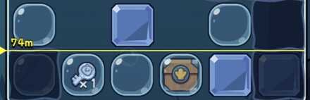 貝殻マークの宝箱