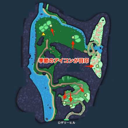 季節限定ギミックマップ