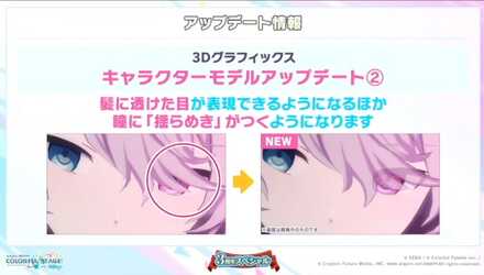 キャラクターモデルアップデート②