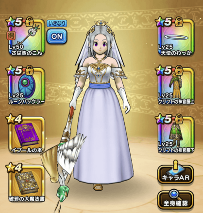 バギムーチョ編成の装備