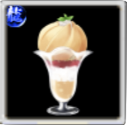 岡山県産フルーツパフェ［白桃］