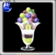 岡山県産フルーツパフェ［ぶどう］