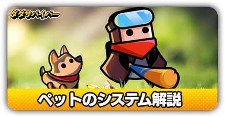 ペットのシステム解説のサムネイル