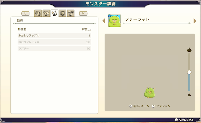 モンスター個性