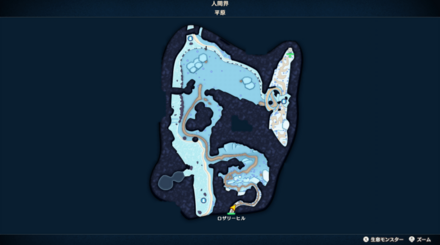 マップはYボタンで開ける