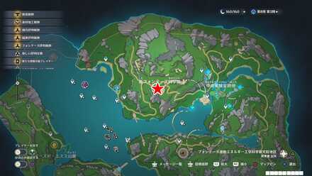 一通の手紙のマップ