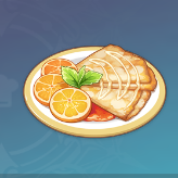 クレームクレープシュゼットの画像