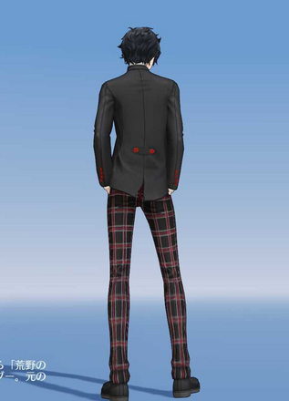 雨宮蓮：制服画像