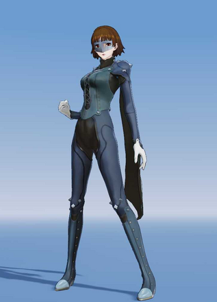 新島真：怪盗服画像