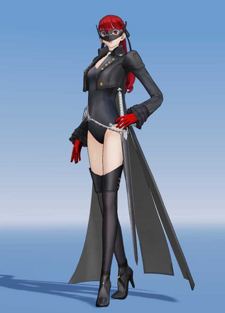 芳澤かすみ：怪盗服画像