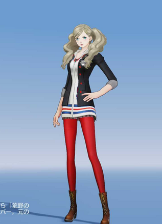 高巻杏：制服画像