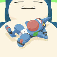 ドクロッグの星4寝顔画像