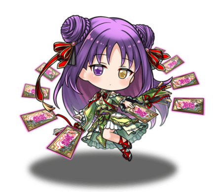 討嵐の大喬の覚醒前イラスト