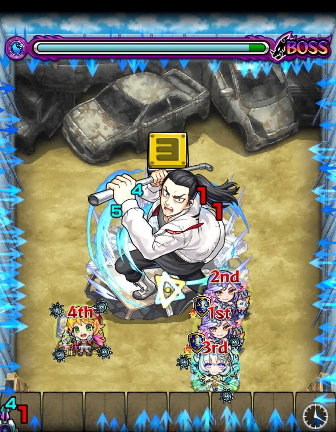 芭流覇羅 ボス1