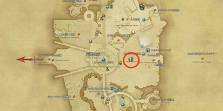 ドッサル大門前にいるリーン