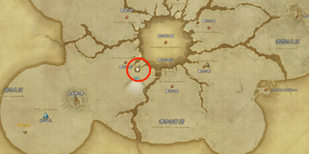 霊水の剣付近にいるリヴィングウェイ