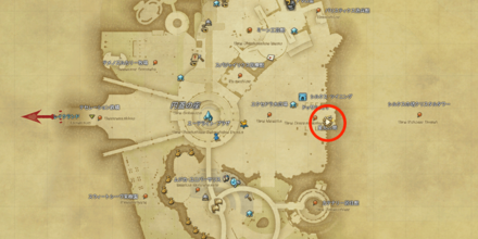 ドッサル大門前にいる衛兵団の守衛