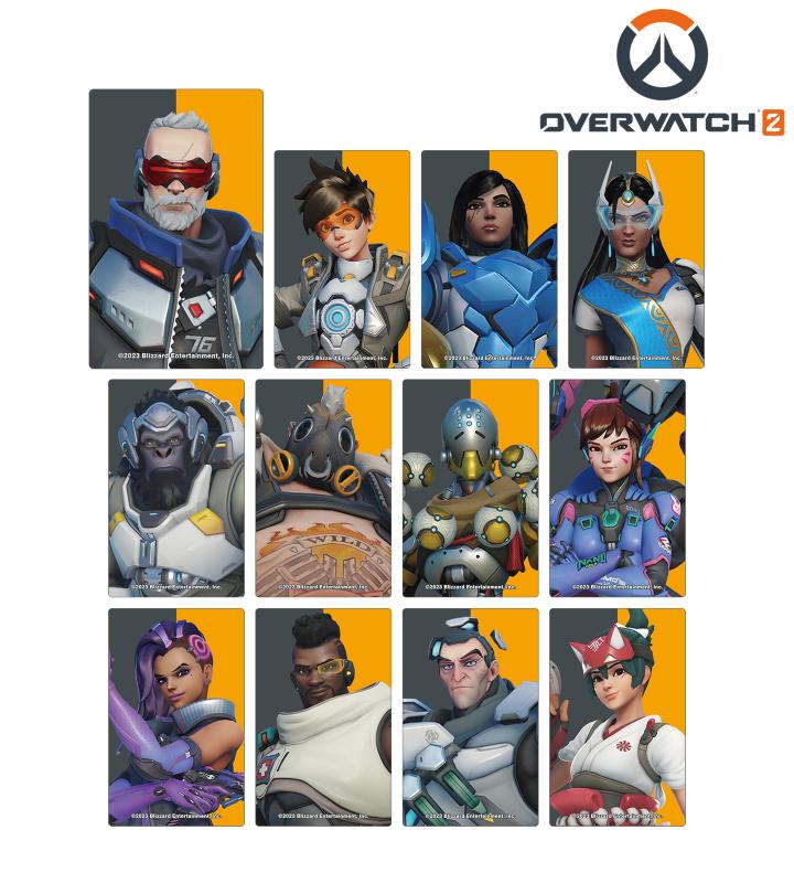OVERWATCH2 ゲンジ イベント限定特典 スクエア缶バッジ OVERWATCH2 ゲンジ イベント限定特典 スクエア缶バッジ オーバー