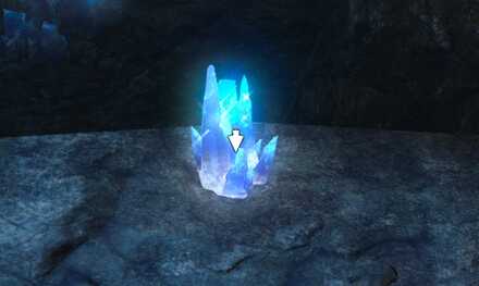 無人島のクリスタル層の入手オブジェクト画像