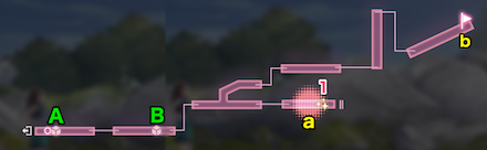 二岐山のマップ