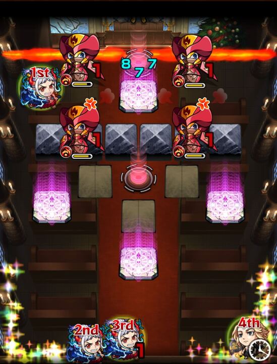 ステージ1 クロスドクロ発動後