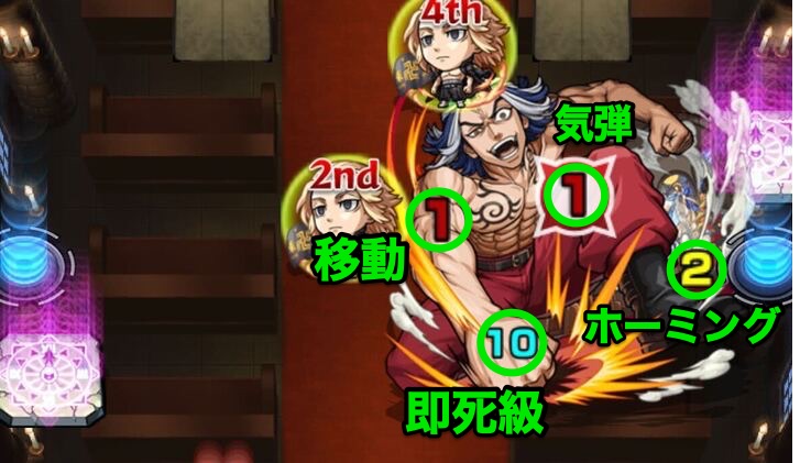 柴大寿　攻撃パターン