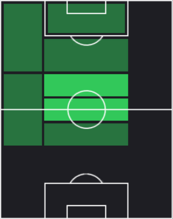 HPイェスパー・リンストロム(10/09)の適性ポジション