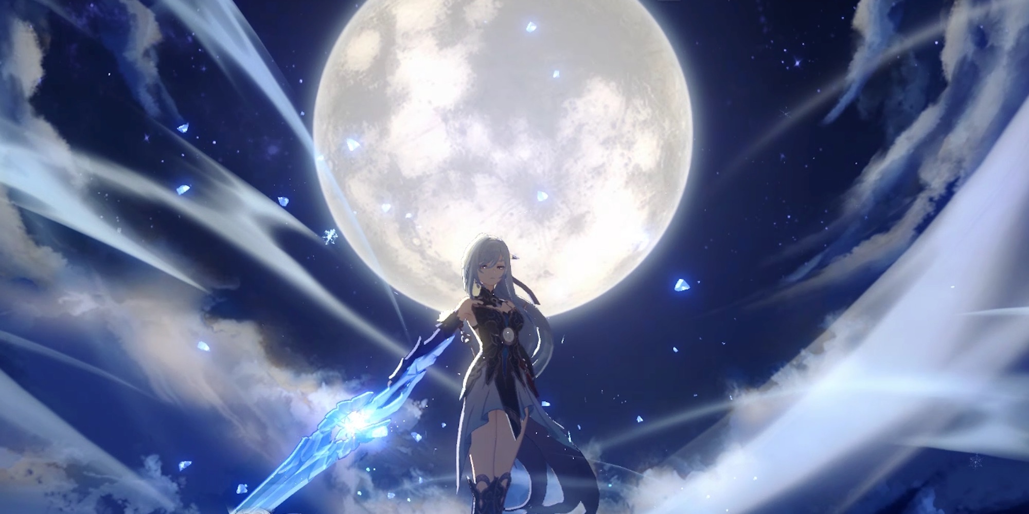 鏡流の戦闘シーン