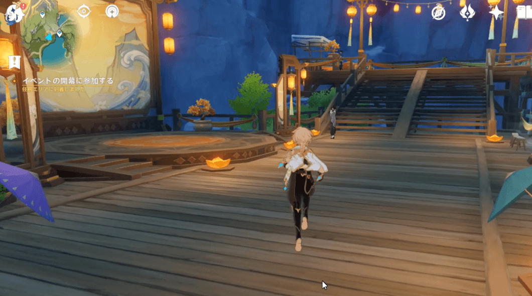 石門のステージ