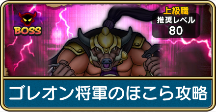 ゴレオン将軍のほこら攻略