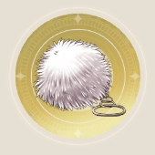 ウサギのシッポの画像
