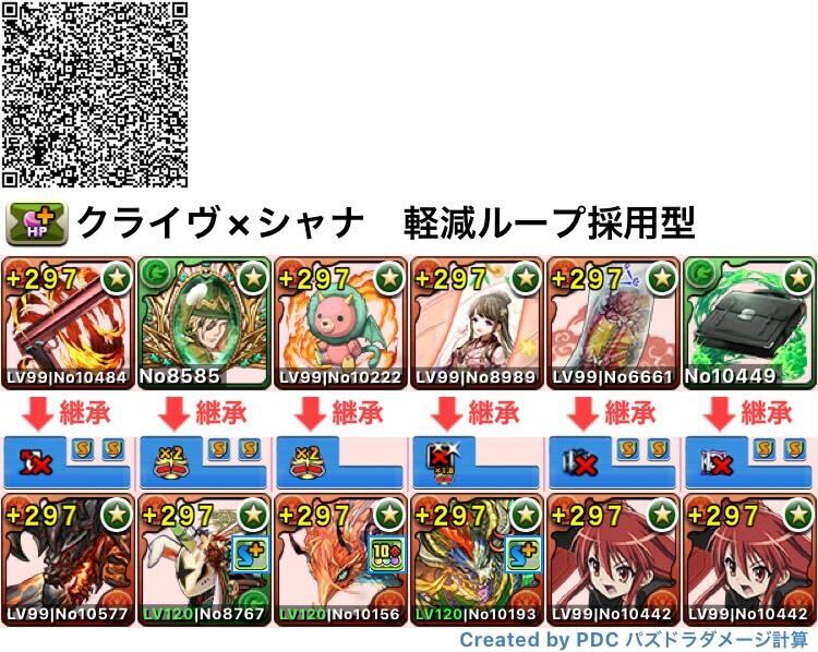 クライヴ×シャナ(軽減ループ採用)