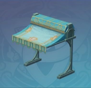 機械染めの小屋-「ルミドゥースベルの青」の画像