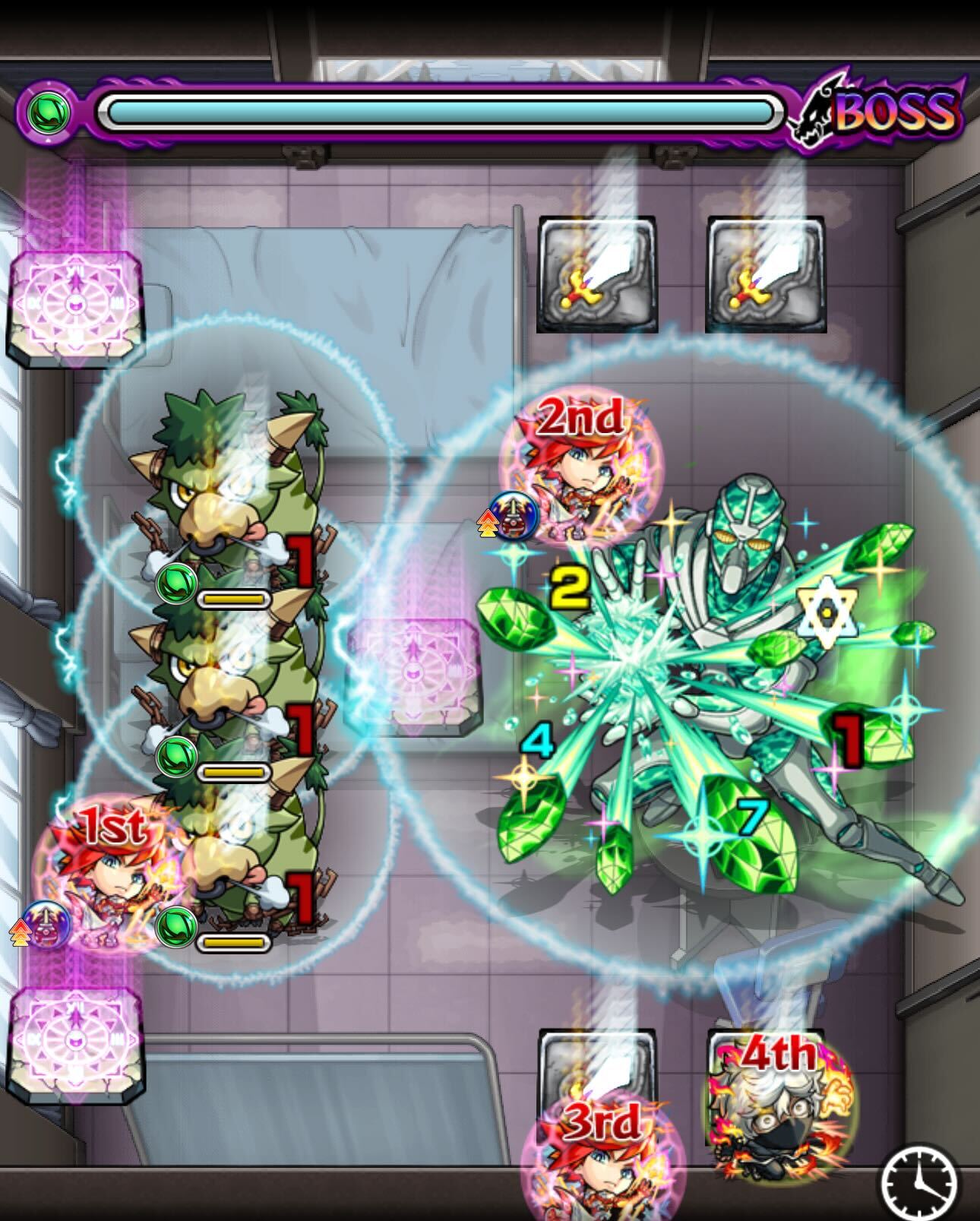 ハイエロファントグリーン ボス1