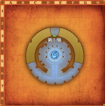 光の神殿全体マップ1