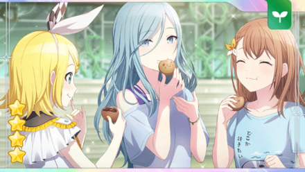 おまんじゅうでリラックス♪